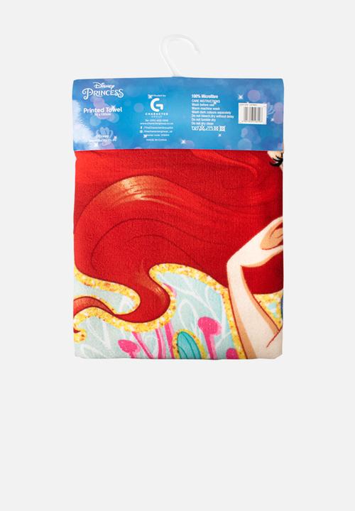 Character Group - Princesses beach towel - aqua