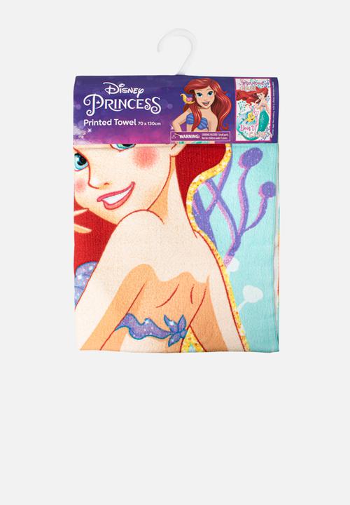 Character Group - Princesses beach towel - aqua