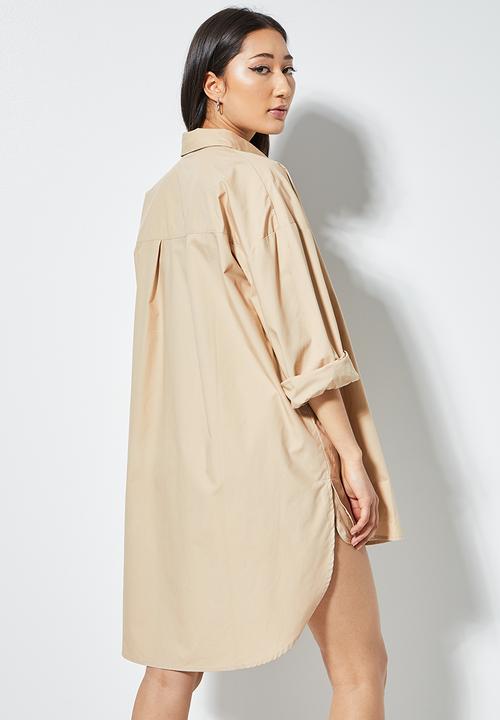 Superbalist - Relaxed co-ord shirt - rich tan