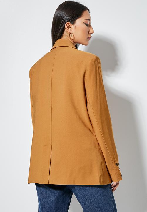 Superbalist - Longer length blazer - tobacco