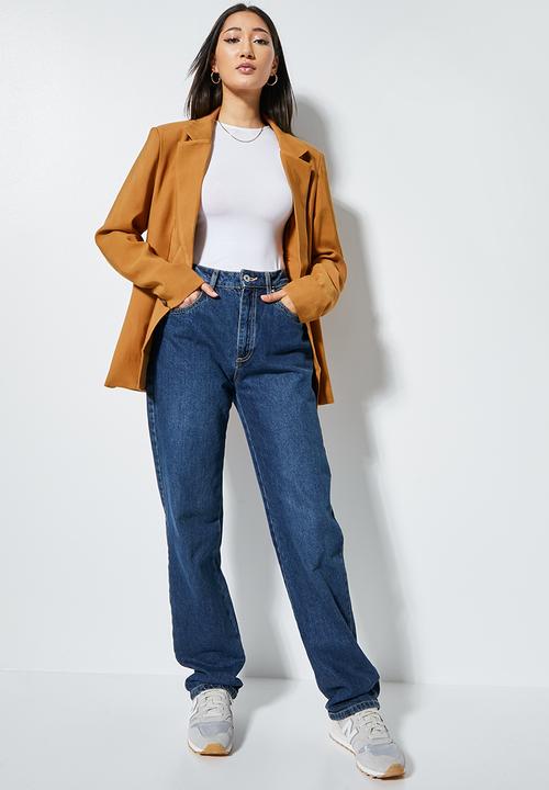 Superbalist - Longer length blazer - tobacco