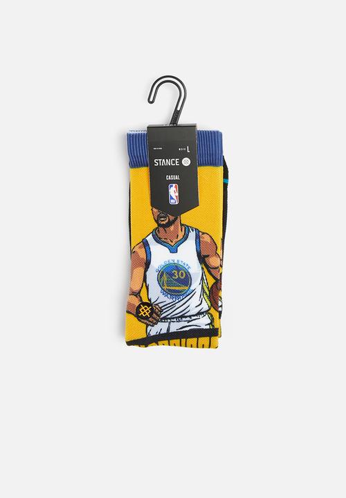 Stance Socks - Graded steph socks - yellow