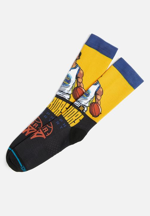 Stance Socks - Graded steph socks - yellow