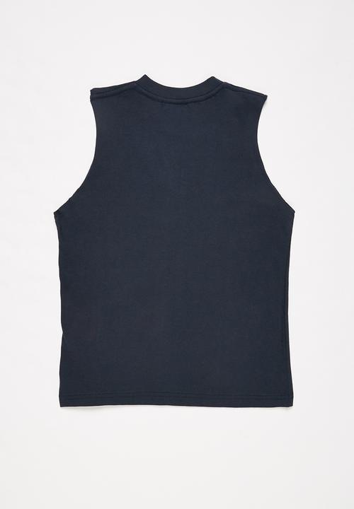 DC - Star muscle tee - navy