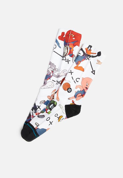 Stance Socks - Tune conversational socks - white