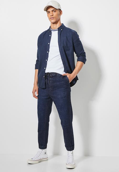 Superbalist - Blaze slim denim jogger - dark blue