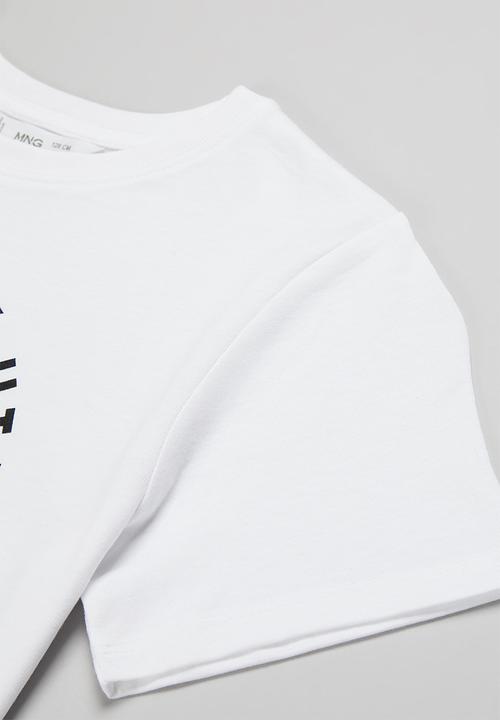 MANGO - T-shirt utah - natural