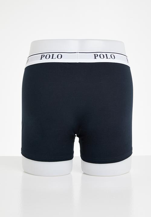 POLO - Mens classic knit boxer 3 pack - white