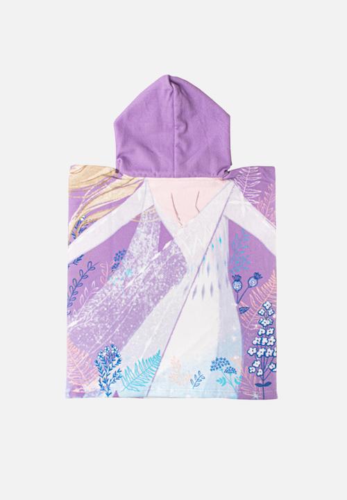 Character Group - Frozen hooded towel - purple