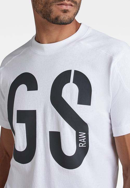 G-STAR - Rugby graphic loose r t - white