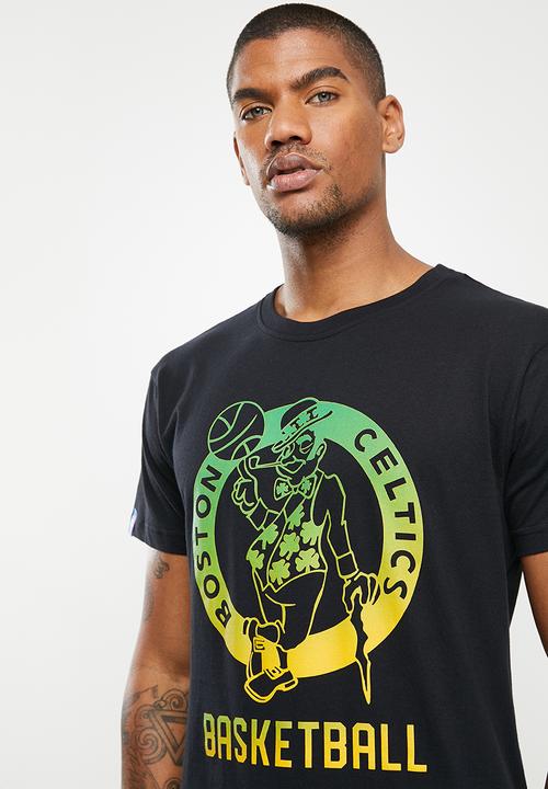 NBA - Nba ombre print t-shirt: celtics - black