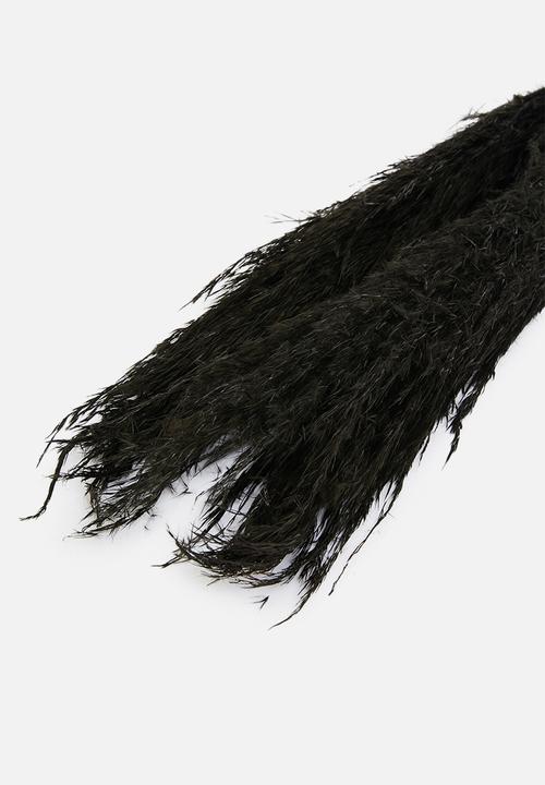 Wild Flower Art - Plumes forever flora - black chia