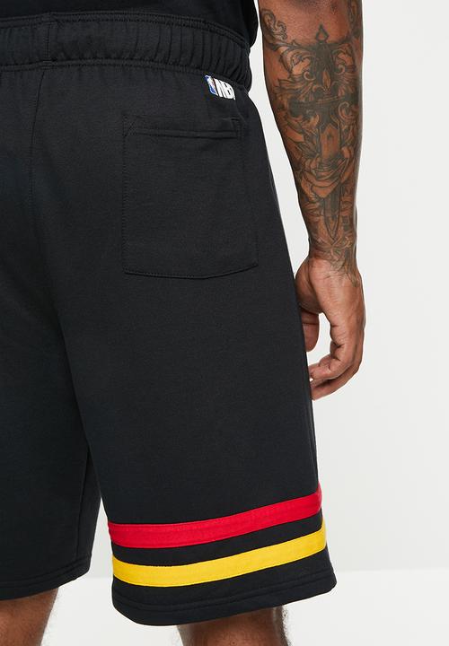 NBA - Nba horizon fleece short: miami - black