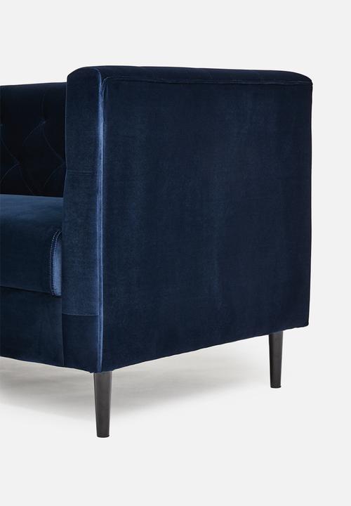 Sixth Floor - Penelope 3 seater - navy