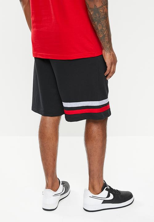 NBA - Nba horizon fleece short: rocket - black