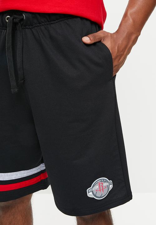NBA - Nba horizon fleece short: rocket - black