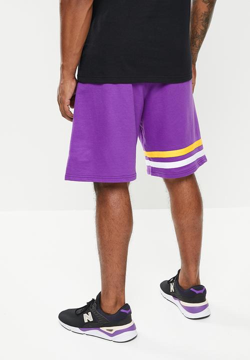 NBA - Nba horizon fleece short: lakers - purple