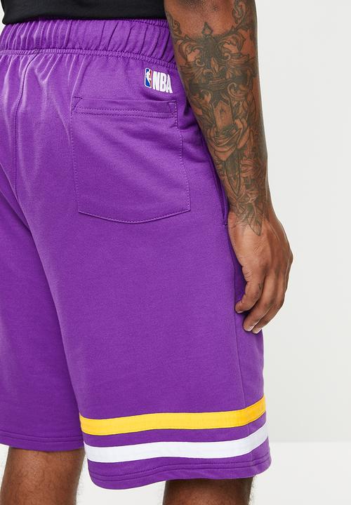 NBA - Nba horizon fleece short: lakers - purple