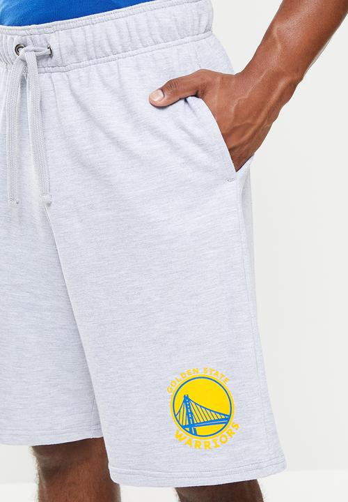 NBA - Nba retro shorts: warriors - grey