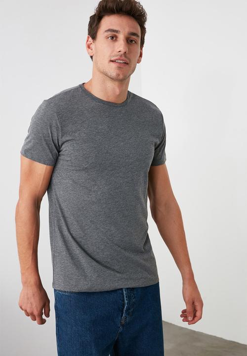 Trendyol - Gary plain short sleeve 3 pack tees - multi