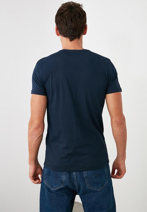 Trendyol - Gary plain short sleeve 3 pack tees - multi