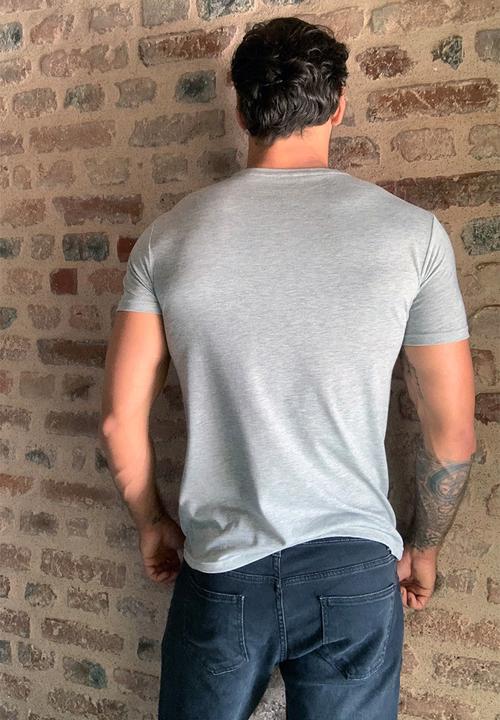 Trendyol - Holly printed short sleeve tee - grey