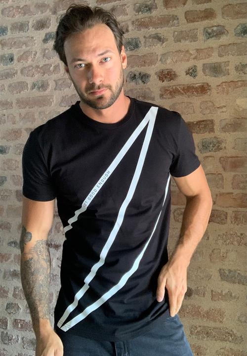 Trendyol - Massimo printed short sleeve tee - black