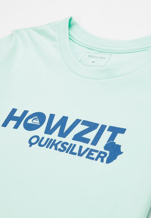 Quiksilver - How-zit short sleeve tee boy - blue light