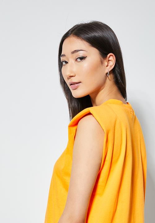 Superbalist - Shoulder pad tee - radiant yellow