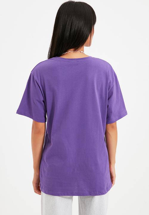 Trendyol - Morwo tshirt - purple
