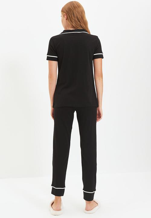 Trendyol - Siyahhm sleepwear - black