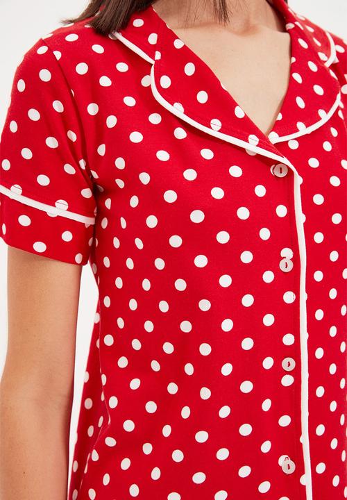 Trendyol - Kırmızı sleepwear - red