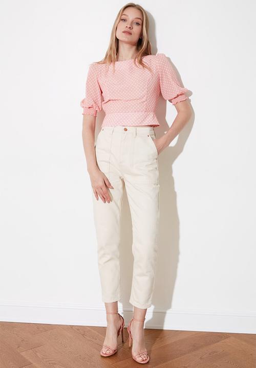 Trendyol - Pudra blouse - powder pink