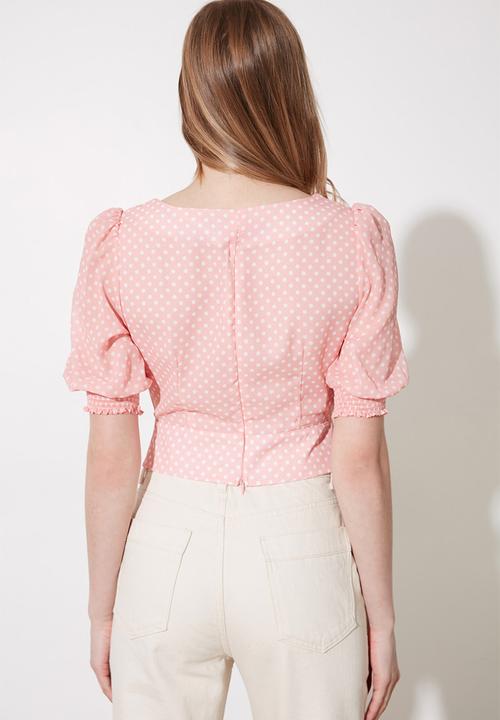 Trendyol - Pudra blouse - powder pink