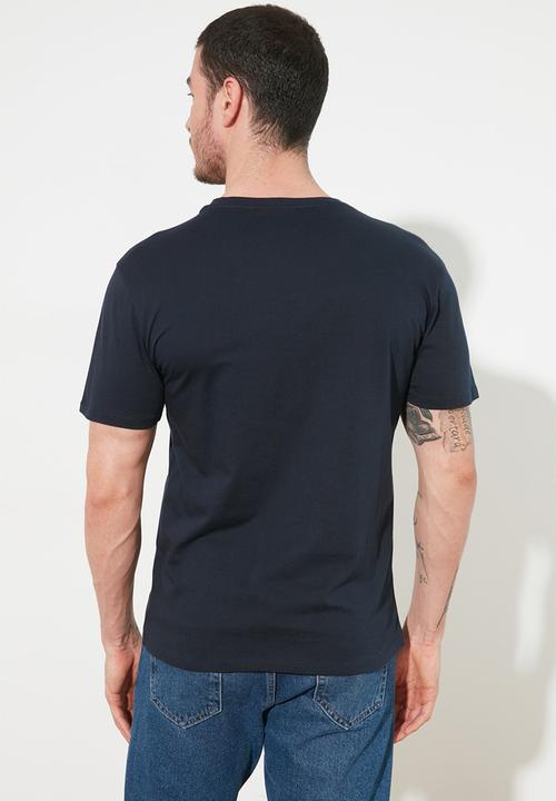 Trendyol - Vinny printed short sleeve tee - navy