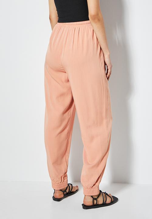 Superbalist - Twill jogger - dusty peach