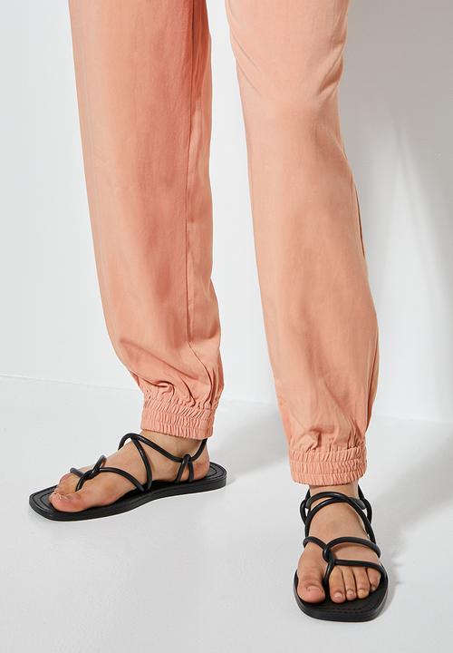 Superbalist - Twill jogger - dusty peach