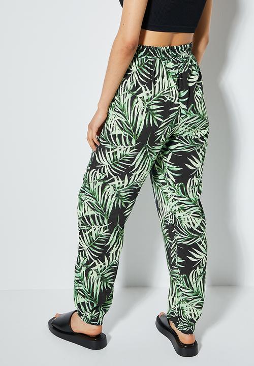 Superbalist - Easy jogger - black & green 