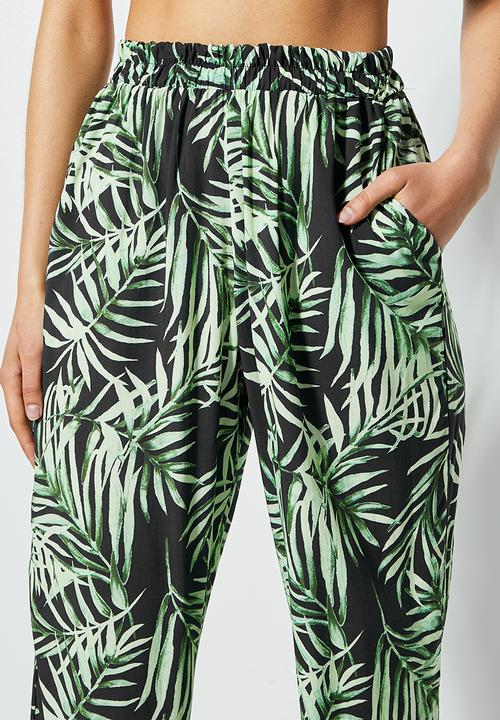 Superbalist - Easy jogger - black & green 