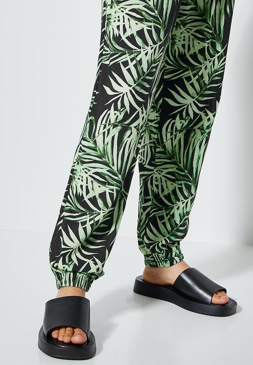 Superbalist - Easy jogger - black & green 