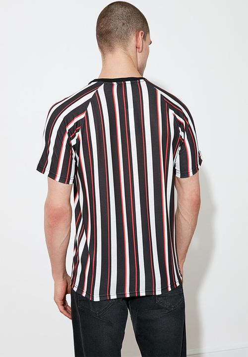 Trendyol - Multi-colour stripe short sleeve tee - multi 