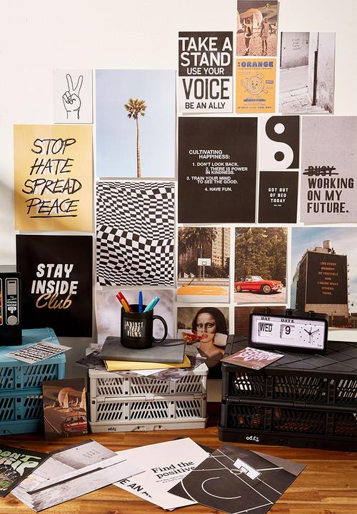 Typo - Paper diy kit-collage kit - gen n