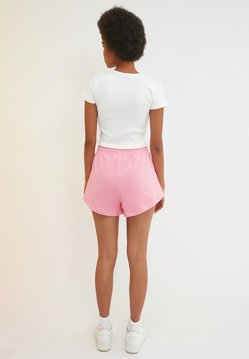 Trendyol - Knit shorts - pink