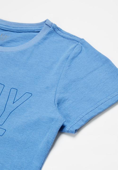 Rebel Republic - Graphic tee - blue
