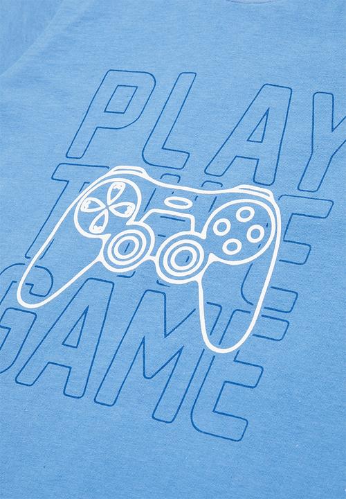Rebel Republic - Graphic tee - blue
