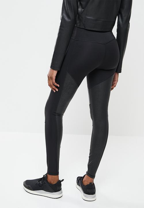 PUMA - Moto high waist full tights - black