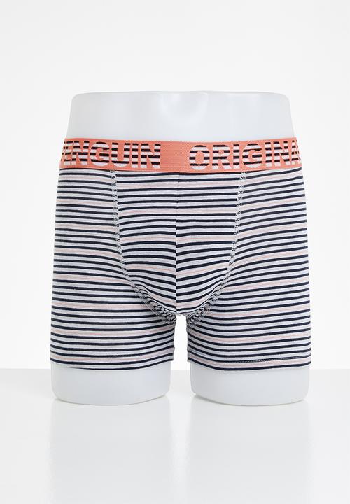 Original Penguin - 3 Pack mens penguin underwear stamp pete - multi 