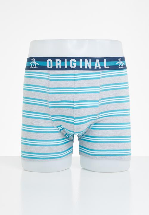Original Penguin - 3 Pack mens penguin underwear square dot pete - multi