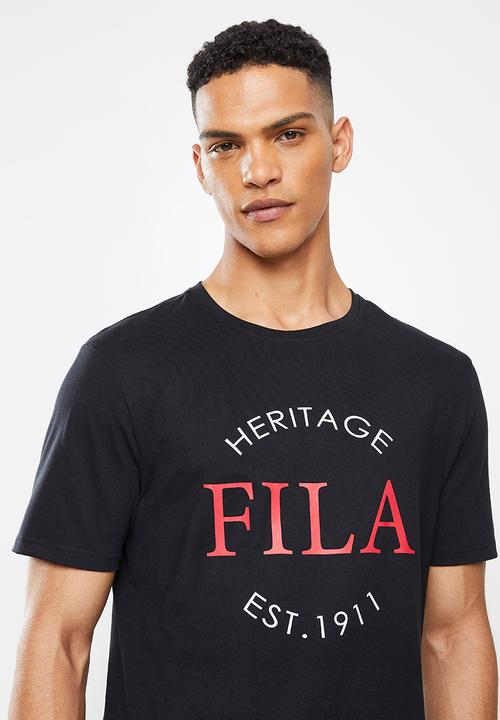 FILA - Owen short sleeve tee - black