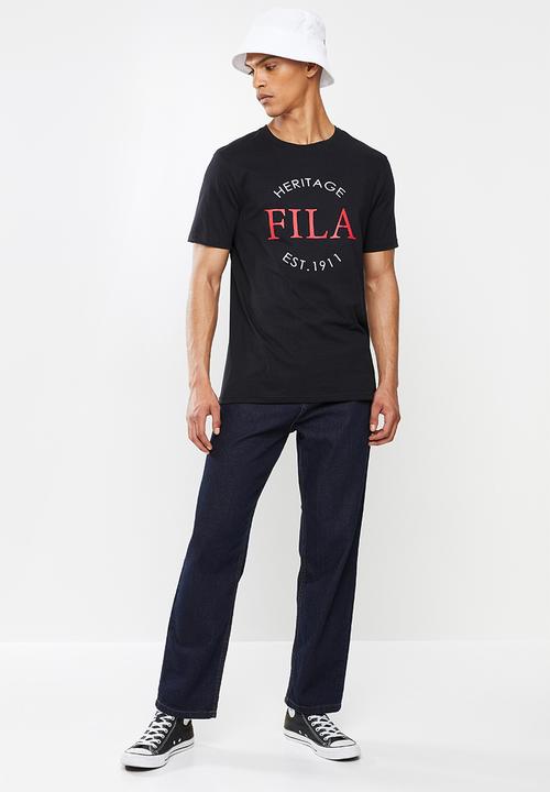 FILA - Owen short sleeve tee - black
